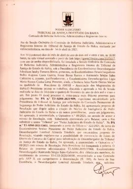 0-1-1-1-13-a-t-a Ata da reunião ordinária da Comissão de Reforma Judiciária - 14 de abril de 2021