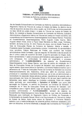 0-1-1-1-94-a-t-a Ata da reunião ordinária da Comissão de Reforma Judiciária - 10 de dezembro de 2024