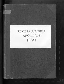 0-6-1-0-47-b-f Revista jurídica: legislação, doutrina e jurisprudência – ano 3, v.4, jan./dez. 1965