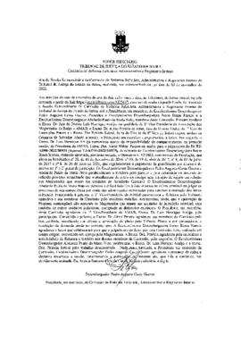 0-1-1-1-45-a-t-a Ata da reunião ordinária da Comissão de Reforma Judiciária - 03 de novembro de 2022
