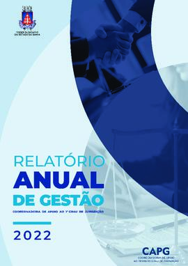 0-6-1-0-21-m-a-n Relatório anual de gestão: coordenadoria de apoio ao 1º grau de jurisdição: 2022