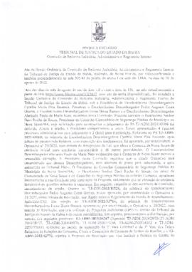 0-1-1-1-40-a-t-a Ata da reunião ordinária da Comissão de Reforma Judiciária - 10 de agosto de 2022