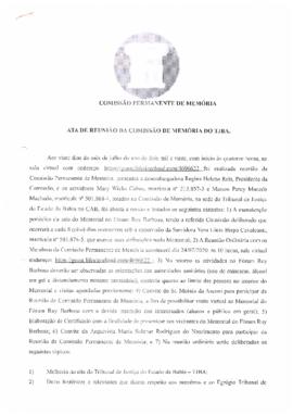 0-1-1-1-8-a-t-a Ata da reunião ordinária da Comissão Permanente de Memória - 20 de julho de 2020