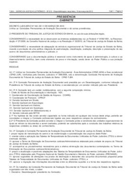 0-1-0-1-1-a-t-o Decreto Judiciário 162, de 11 de março de 2013