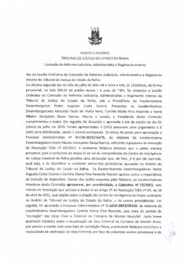 0-1-1-1-61-a-t-a Ata da reunião ordinária da Comissão de Reforma Judiciária - 12 de julho de 2023