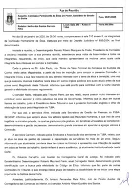 0-1-1-1-1-a-t-a Atas da Comissão Permanente de Ética do Poder Judiciário do Estado da Bahia - 09 ...