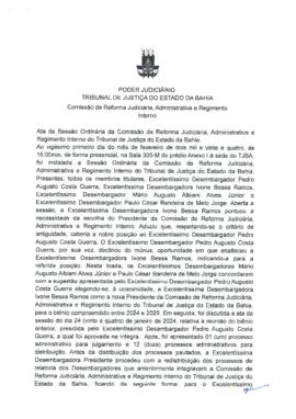 0-1-1-1-73-a-t-a Ata da reunião ordinária da Comissão de Reforma Judiciária - 21 de fevereiro de ...