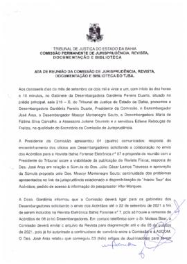 0-1-1-1-4-a-t-a Ata da Comissão de Jurisprudência, Revista e Documentação e Biblioteca - 16 de se...