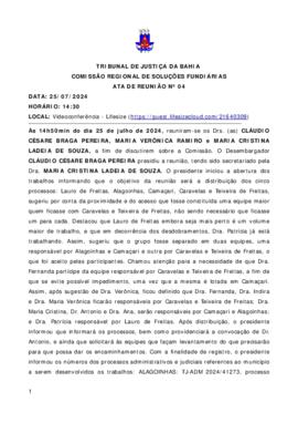 0-1-1-1-5-a-t-a Atas da Comissão Regional de Soluções Fundiárias - 25 de julho de 2024