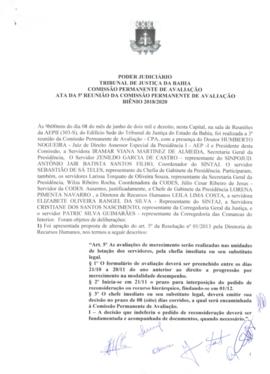 0-1-1-1-5-a-t-a Ata da reunião ordinária da Comissão Permanente de Avaliação - 08 de junho de 2018