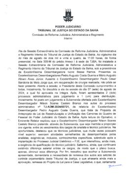 0-1-1-1-88-a-t-a Ata da reunião ordinária da Comissão de Reforma Judiciária - 20 de agosto de 2024
