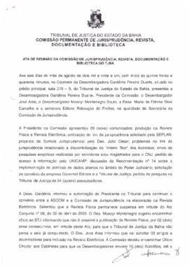 0-1-1-1-3-a-t-a Ata da Comissão de Jurisprudência, Revista e Documentação e Biblioteca - 06 de ag...