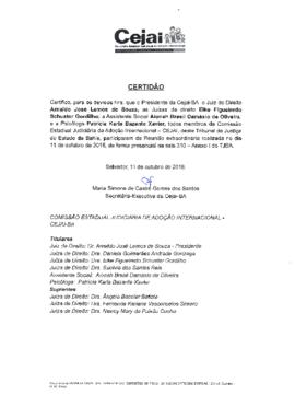 0-1-1-1-1-c-e-r Certidão de realização da reunião da Comissão Estadual Judiciária de Adoção Inter...
