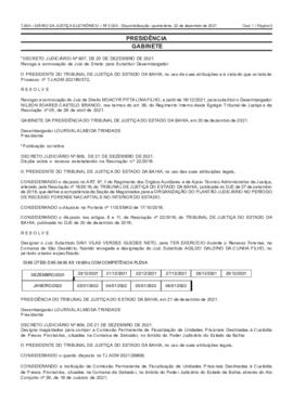 0-1-0-1-1-a-t-o Decreto Judiciário 809, de 21 de dezembro de 2021