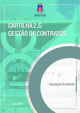 0-6-1-0-46-c-a-r Cartilha 2.G: gestão de contratos: aquisições eventuais