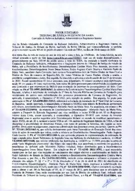 0-1-1-1-28-a-t-a Ata da reunião ordinária da Comissão de Reforma Judiciária - 30 de março de 2022