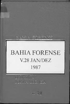 0-6-1-0-18-b-f Bahia forense: legislação, doutrina e jurisprudência – v.28, jan./dez. 1987