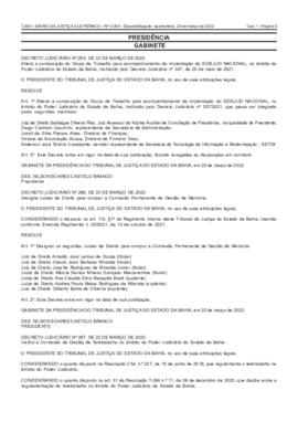0-1-0-1-3-a-t-o Decreto Judiciário 267, de 22 de março de 2022