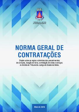 0-6-1-0-31-m-a-n Norma geral de contratações: dispõe sobre as regras e diretrizes dos procediment...