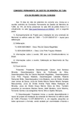 0-1-1-1-43-a-t-a Ata da reunião ordinária da Comissão Permanente de Memória - 13 de setembro de 2024