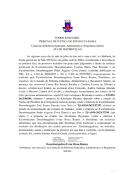 0-1-1-1-60-a-t-a Ata da reunião ordinária da Comissão de Reforma Judiciária - 26 de julho de 2023