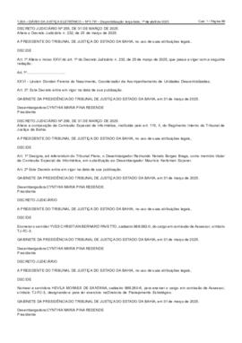 0-1-0-1-4-a-t-o Decreto Judiciário 256, de 31 de março de 2025