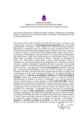 0-1-1-1-7-a-t-a Ata da reunião ordinária da Comissão de Reforma Judiciária - 09 de setembro de 2020
