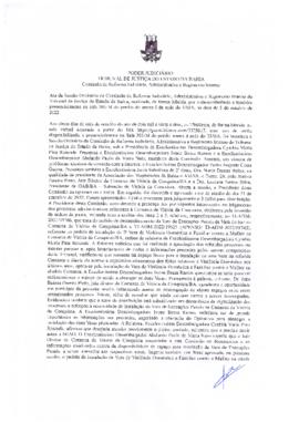 0-1-1-1-44-a-t-a Ata da reunião ordinária da Comissão de Reforma Judiciária - 5 de outubro de 2022