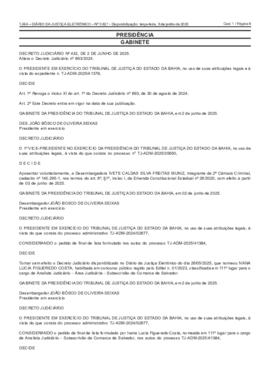 0-1-0-1-17-a-t-o Decreto Judiciário 432, de 2 de junho de 2025
