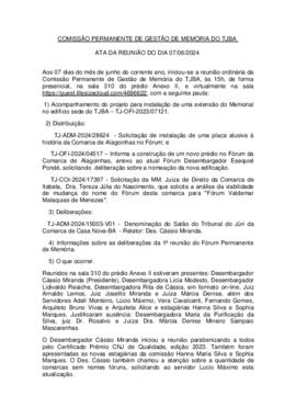 0-1-1-1-40-a-t-a Ata da reunião ordinária da Comissão Permanente de Memória - 07 de junho de 2024