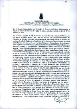 0-1-1-1-3-a-t-a Ata da reunião ordinária da Comissão de Reforma Judiciária - 27 de fevereiro de 2020