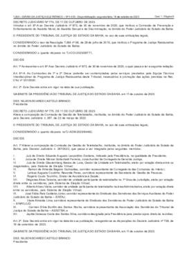 0-1-0-1-9-a-t-o Decreto Judiciário 775, de 11 de outubro de 2023