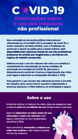 0-6-1-0-12-c-a-r Cartilha COVID-19: orientações sobre o uso das máscaras não profissional