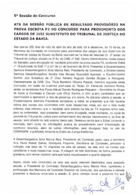 0-1-1-1-5-a-t-a Ata da reunião da Comissão de Concurso de Juiz Substituto - 25 de abril de 2019