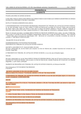 0-1-0-1-6-a-t-o Decreto Judiciário 278, de 09 de abril de 2025