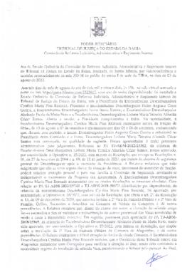 0-1-1-1-39-a-t-a Ata da reunião ordinária da Comissão de Reforma Judiciária - 3 de agosto de 2022