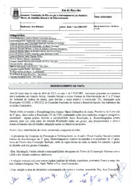 0-1-1-1-10-a-t-a Ata da Comissão de Enfrentamento do Assédio Moral, Sexual e da Discriminação - 0...