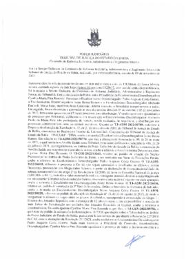 0-1-1-1-46-a-t-a Ata da reunião ordinária da Comissão de Reforma Judiciária - 09 de novembro de 2022