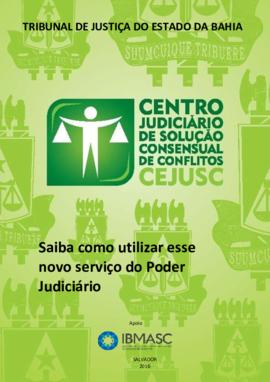 0-6-1-0-17-c-a-r Cartilha do Centro Judiciário de Solução Consensual de Conflitos - CEJUSC: saiba...