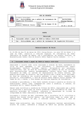 0-1-1-1-9-a-t-a Ata da reunião ordinária da Comissão Especial de Informática - 26 de março de 2024