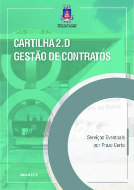 0-6-1-0-43-c-a-r Cartilha 2.D: gestão de contratos: serviços eventuais por prazo certo