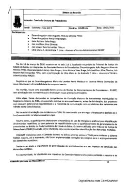 0-1-1-1-5-a-t-a Ata da Comissão Gestora de Precedentes e Ações Coletivas - 12 de março de 2020