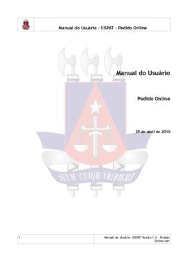 0-6-1-0-16-m-a-n Manual do usuário: SISPAT: pedido online