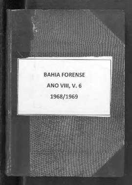 0-6-1-0-3-b-f Bahia forense: legislação, doutrina e jurisprudência – ano 8, v.6, 1969