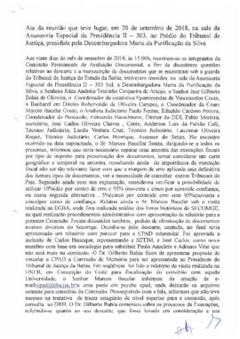 0-1-1-1-1-a-t-a Ata da reunião ordinária da Comissão Permanente de Memória - 20 de setembro de 2018
