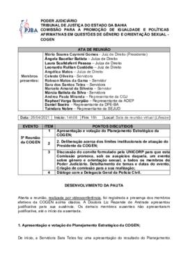 0-1-1-1-5-a-t-a Ata da Comissão para a Promoção de Igualdade e Políticas Afirmativas em Questões ...