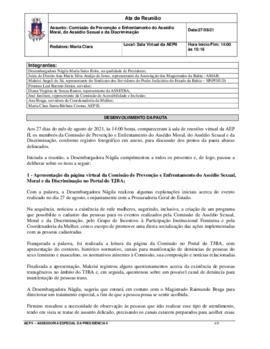 0-1-1-1-5-a-t-a Ata da Comissão de Enfrentamento do Assédio Moral, Sexual e da Discriminação - 27...