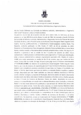 0-1-1-1-68-a-t-a Ata da reunião ordinária da Comissão de Reforma Judiciária - 01 de novembro de 2023