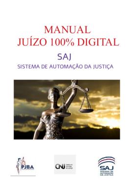 0-6-1-0-15-m-a-n Manual juízo 100% digital: SAJ - Sistema de Automação da Justiça