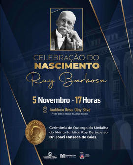 0-1-2-3-b-1 Fotos da celebração do nascimento de Ruy Barbosa - 5 de novembro de 2025